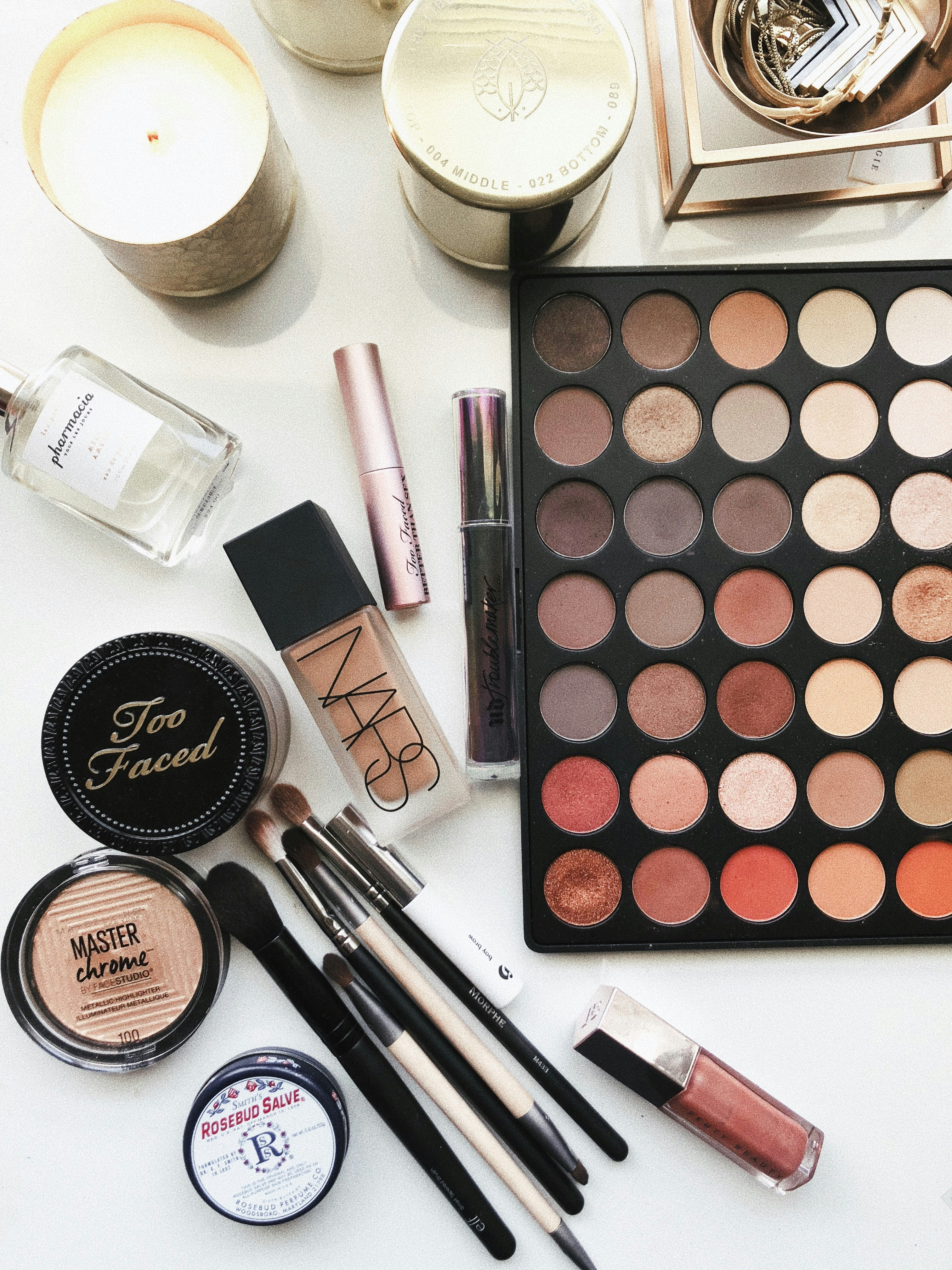 Set 7 Brochas Maquillaje Kabuki